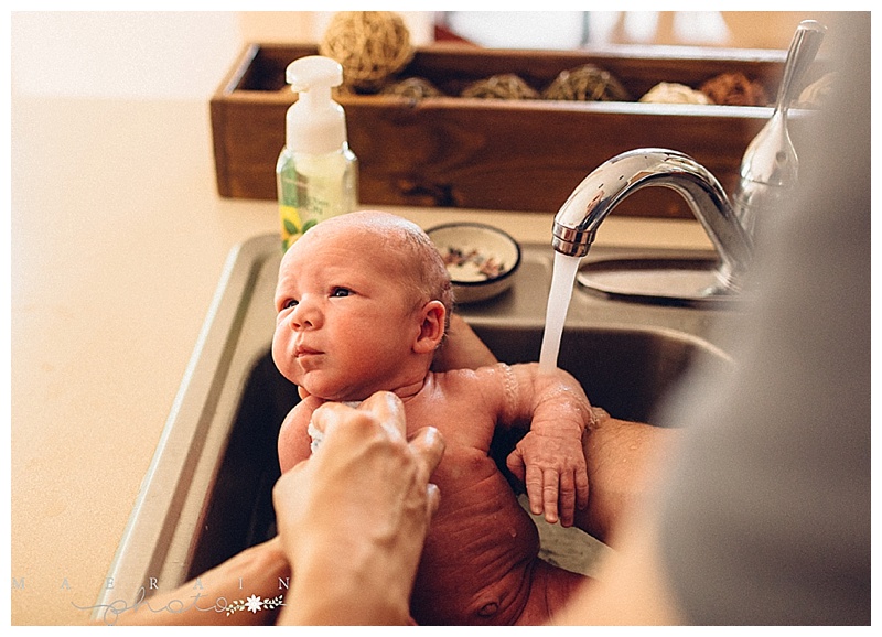 Baby Sawyer + Lifestyle Newborn Session. Manhattan KS Newborn Photographer.