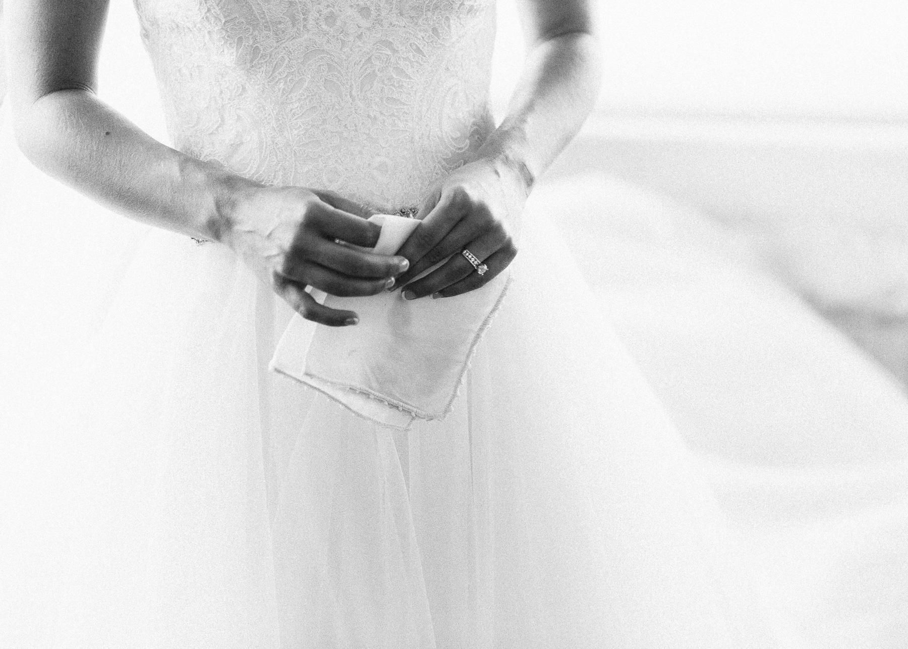 bride's hands