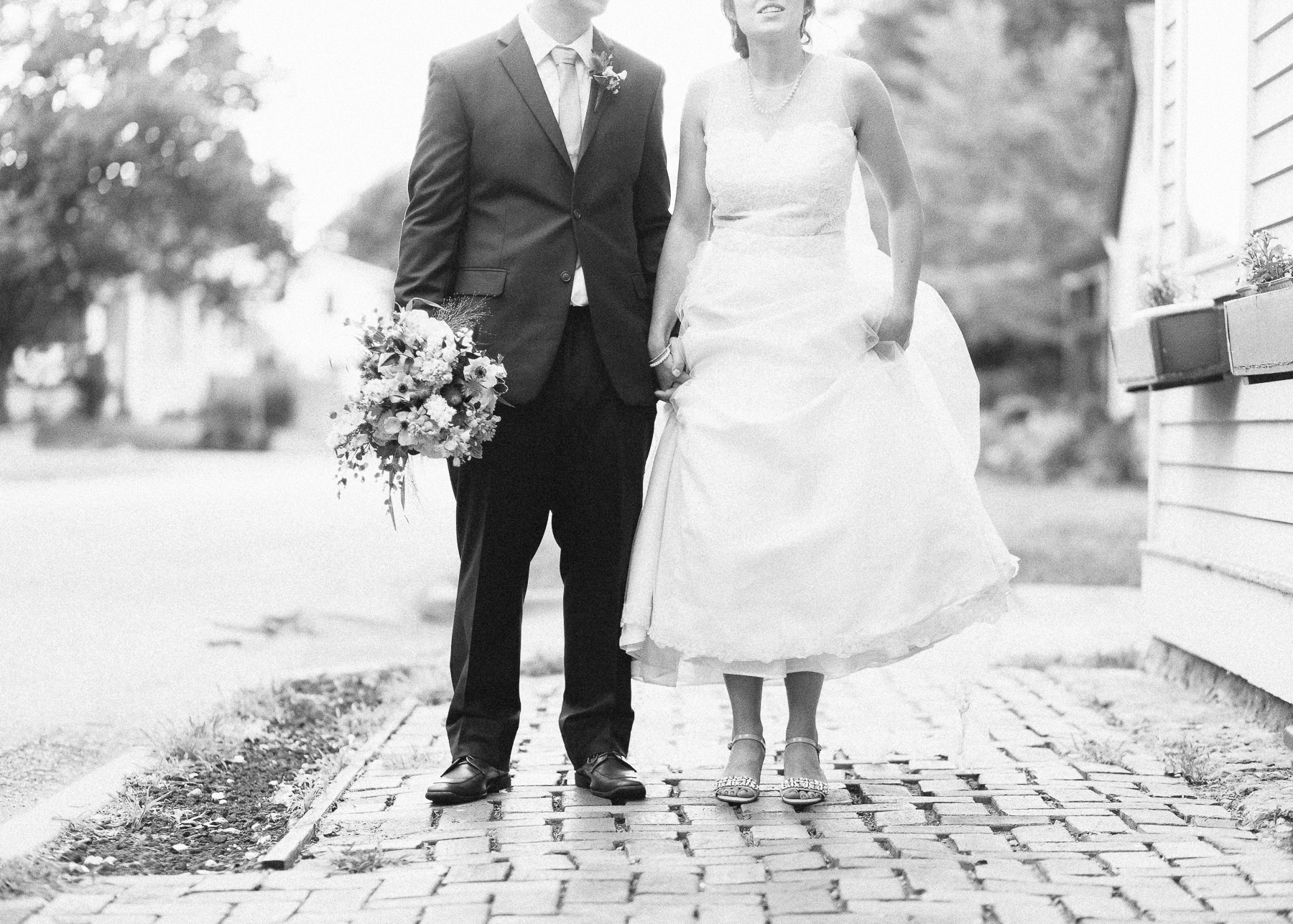 bride and groom sunset portraits