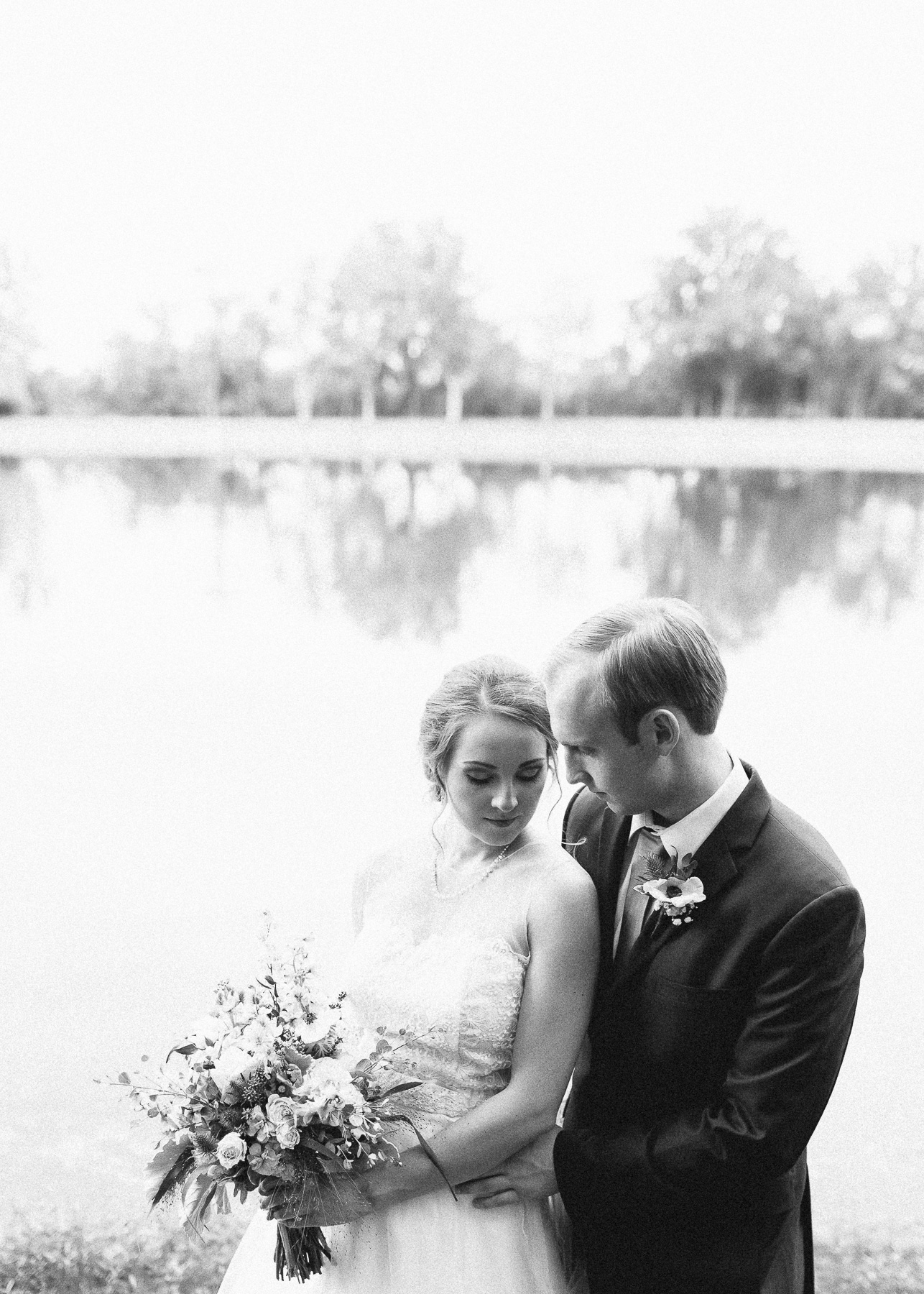 bride and groom portraits