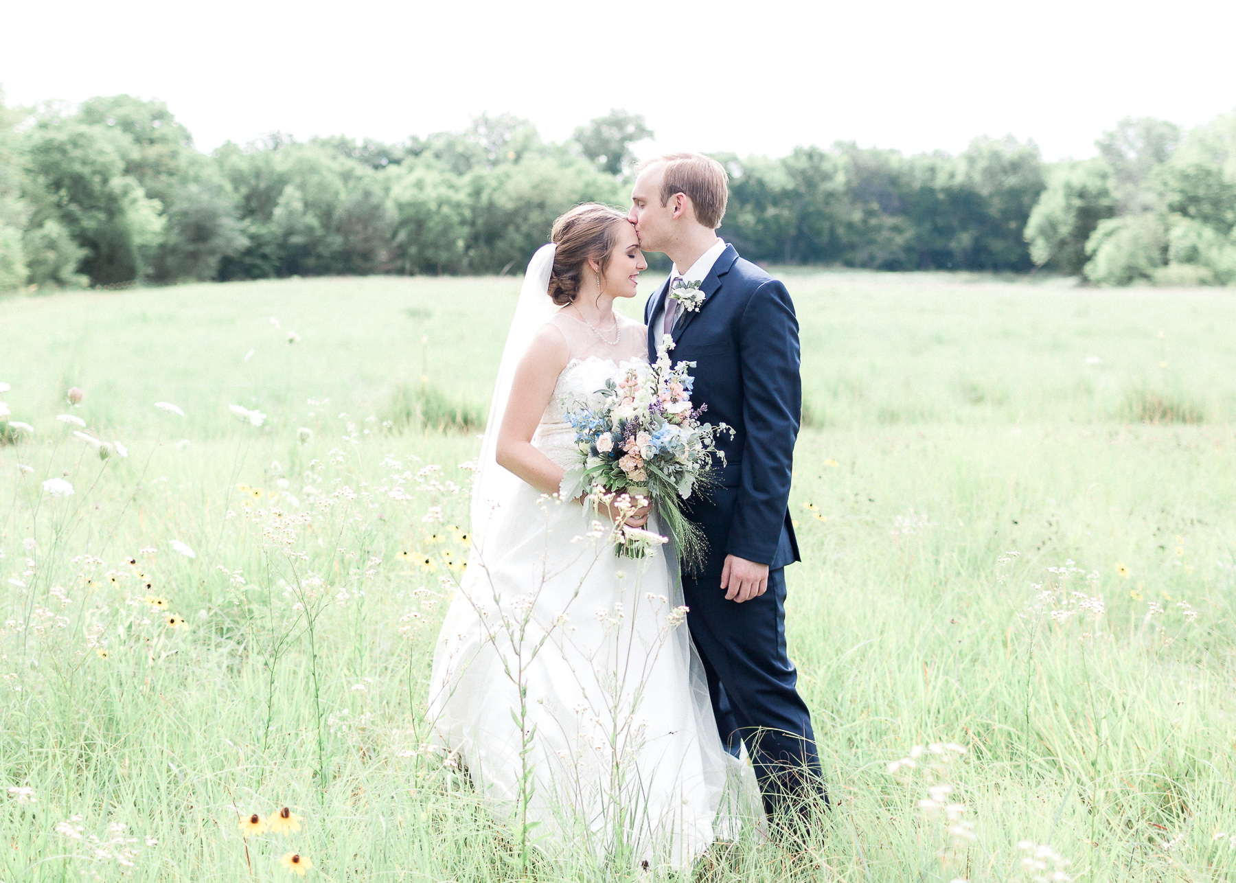 Alex and Rachel wedding portrait