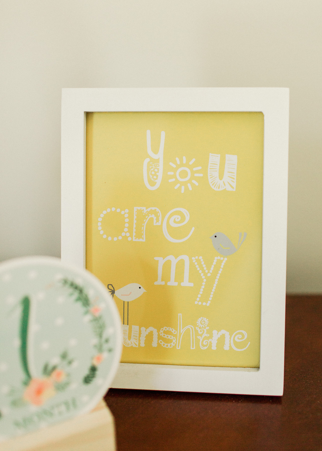 you are my sunshine sign